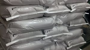 Bulk bags of corn cobs