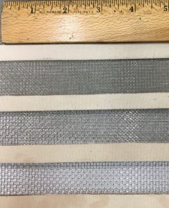 Close-up of various mesh samples from Best Cob for construction projects.
