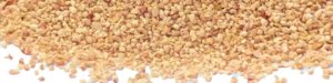 Close-up of high-quality cob used for building and construction.