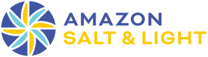Best Cob logo with colorful circular design and bold text for Amazon Salt & Light.