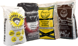 Best Cob animal bedding products for pets and livestock in various packaging.